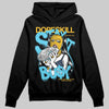 Jordan 11 Retro Gamma Blue (2025) DopeSkill Hoodie Sweatshirt Stay It Busy Graphic Streetwear - Black