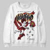 Jordan 14 Golf “Last Shot” DopeSkill Sweatshirt Nevermind Graphic Streetwear - White
