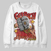 Nigel Sylvester x Air Jordan 4 ‘Brick by Brick’ DopeSkill Sweatshirt Get Rich Graphic Streetwear - White 