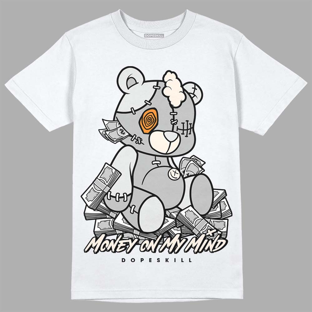 Dunk Low Cool Grey DopeSkill T-Shirt MOMM Bear Graphic Streetwear - White