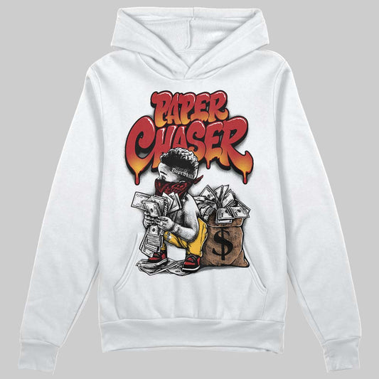 Jordan 14 Golf “Last Shot” DopeSkill Hoodie Sweatshirt Paper Chaser Boy Graphic Streetwear - White