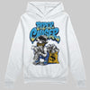Royal Blue Sneakers DopeSkill Hoodie Sweatshirt Paper Chaser Boy Graphic Streetwear - White 