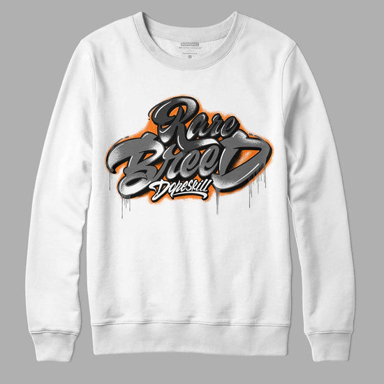 Jordan 3 Retro 'Fear Pack' DopeSkill Sweatshirt Rare Breed Type Graphic Streetwear - White 