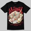 Jordan 12 “Bloodline” DopeSkill T-Shirt Whippin Graphic Streetwear - black