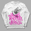 Dunk Low GS “Active Fuchsia” DopeSkill Long Sleeve T-Shirt Juneteenth 1865 Graphic Streetwear - White