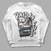 Jordan 11 Retro Low Cement Grey DopeSkill Long Sleeve T-Shirt Paid In Full Graphic Streetwear - White 