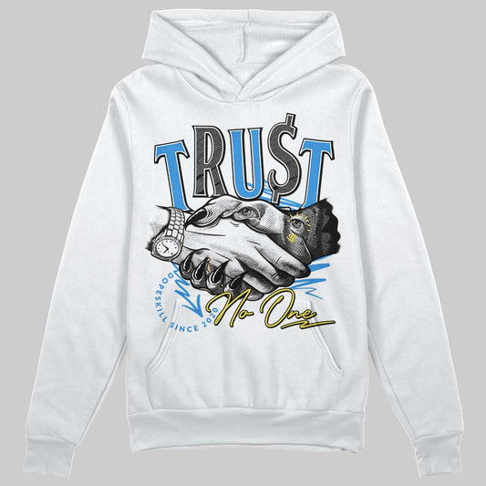 Dunk Low Pro SB Homer DopeSkill Hoodie Sweatshirt Trust No One Graphic Streetwear - White