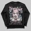 Jordan 4 Retro Valentine's Day (2026) (GS) DopeSkill Long Sleeve T-Shirt Drip Harder Graphic Streetwear - Black