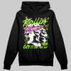 Neon Green Sneakers DopeSkill Hoodie Got It Out The Mud Graphic Streetwear - Black