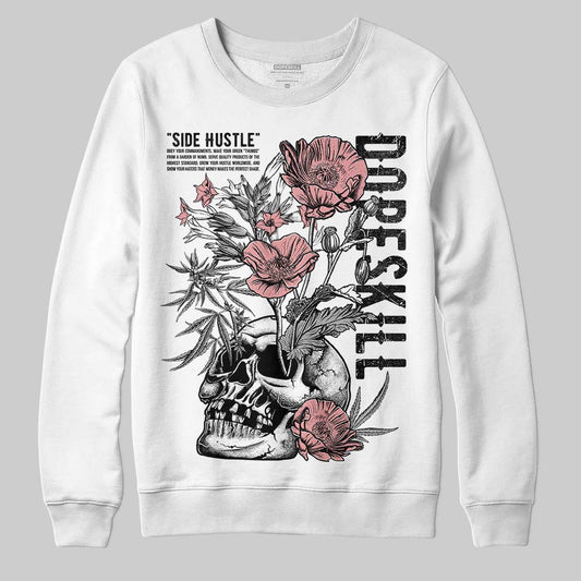Harris Tweed x Wmns Dunk Low 'Black Phantom' DopeSkill Sweatshirt Side Hustle Graphic Streetwear - White