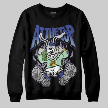 Jordan 1 Retro Low OG Zion Williamson Voodoo Alternate DopeSkill Sweatshirt At The Top Graphic Streetwear - Black