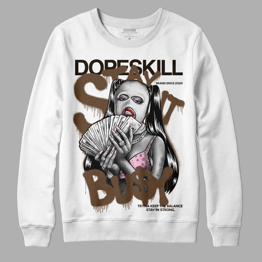 Jordan 11 Retro Neapolitan DopeSkill Sweatshirt Stay It Busy Graphic Streetwear