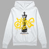 Jordan 6 “Yellow Ochre” DopeSkill Hoodie Sweatshirt King Chess Graphic Streetwear - White