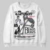 Jordan 5 Retro OG Black Metallic Reimagined DopeSkill Sweatshirt Broken Bones Graphic Streetwear - White