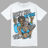 Jordan 2 Low "University Blue" DopeSkill T-Shirt Don't Kill My Vibe Graphic Streetwear - White 