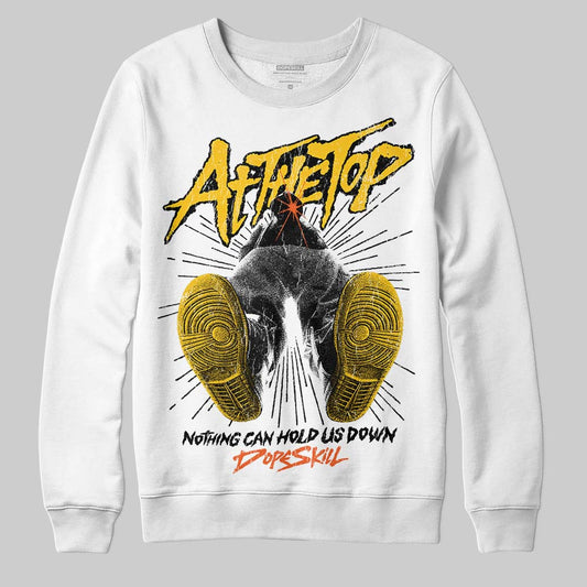 Yellow Sneakers DopeSkill Sweatshirt Nothing Can Hold US Down Graphic Streetwear - White