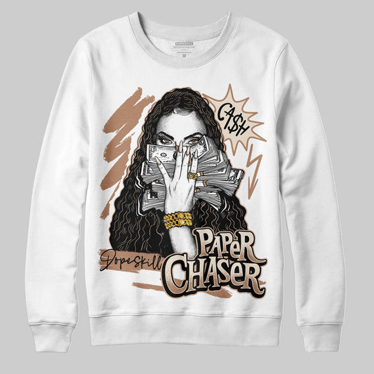 Jordan 4 Retro Cozy Girl DopeSkill Sweatshirt NPC Graphic Streetwear - White