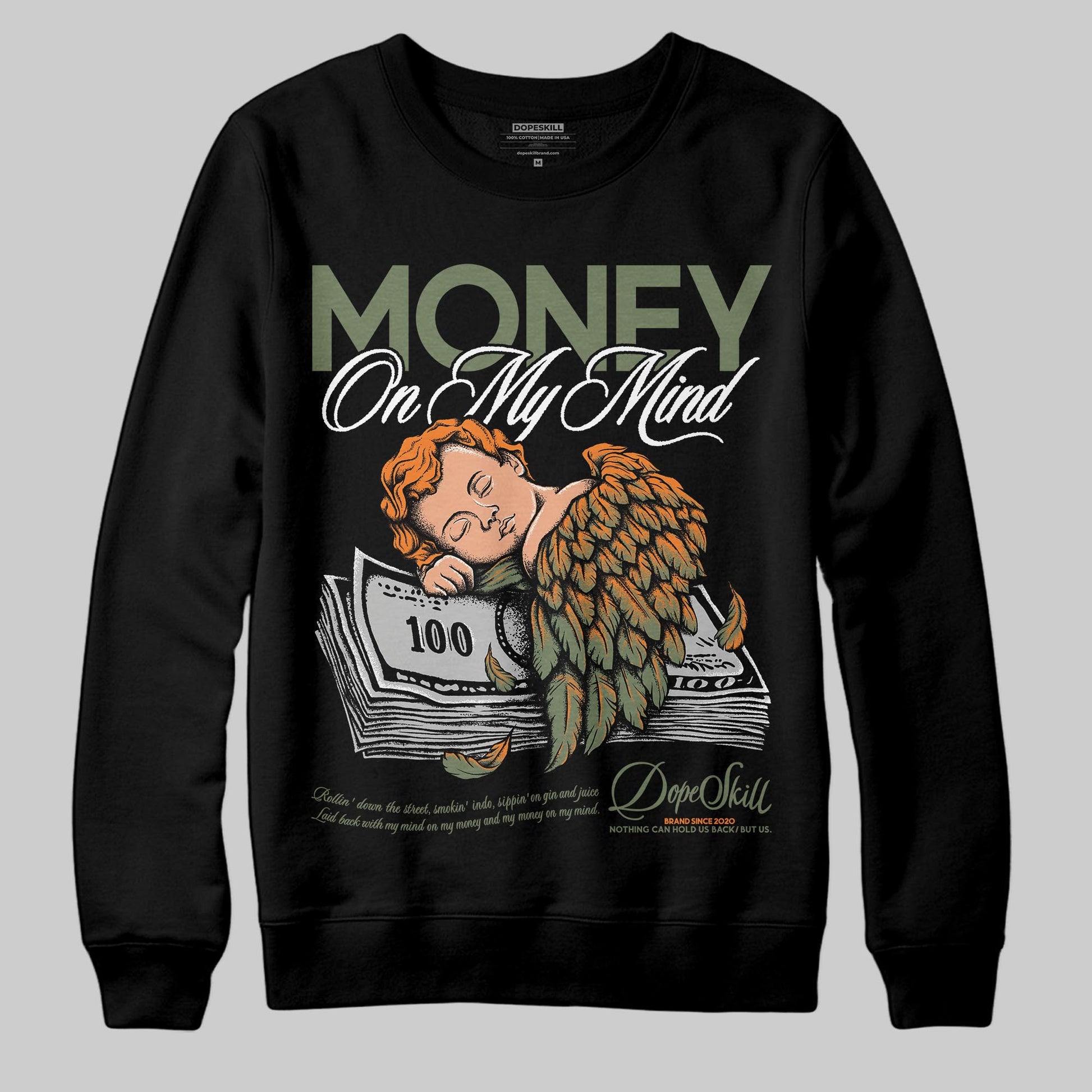 Jordan 4 Retro OG SP Undefeated (2025) DopeSkill Sweatshirt MOMM Graphic Streetwear - Black