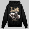 TAN Sneakers DopeSkill Hoodie Risk Is Better Than Regret Graphic Streetwear - Black