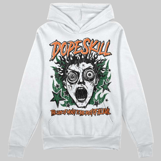 SoleFly x Air Jordan 3 “Fruits Of Our Labor” DopeSkill Hoodie Sweatshirt Root of Evil Graphic Streetwear - White