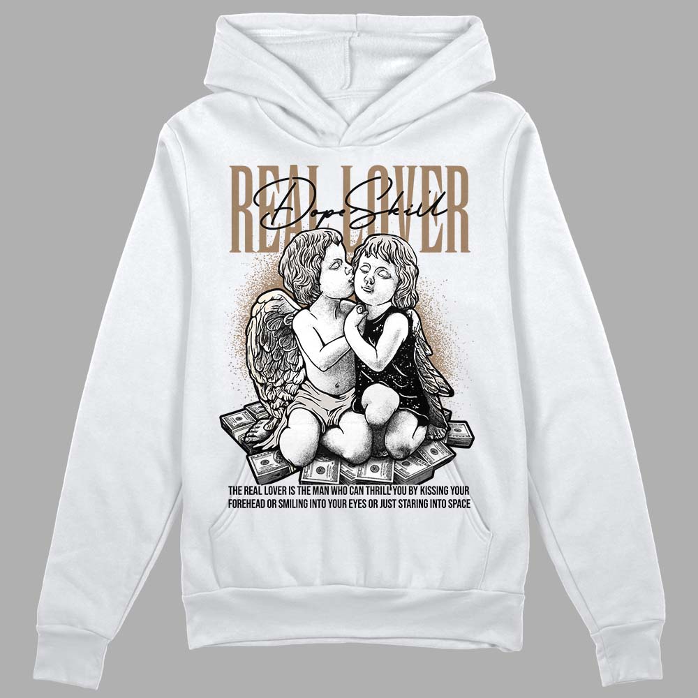 Jordan 5 SE “Sail” DopeSkill Hoodie Sweatshirt Real Lover Graphic Streetwear - White