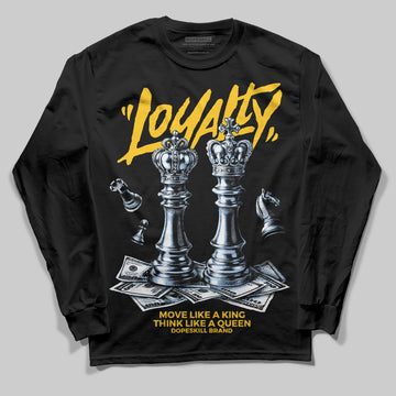 Yellow Sneakers DopeSkill Long Sleeve T-Shirt Loyalty Graphic Streetwear - Black
