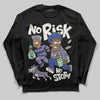 Jordan 1 Retro Low OG Zion Williamson Voodoo Alternate DopeSkill Long Sleeve T-Shirt No Risk No Story Graphic Streetwear - Black