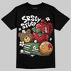 Black and White Sneakers DopeSkill T-Shirt SRSLY Study Graphic Streetwear - black