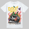 Yellow Sneakers DopeSkill T-Shirt Ease My Mind Graphic Streetwear - White