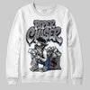 Jordan 9 Retro 'Flint Grey' 2026 DopeSkill Sweatshirt Paper Chaser Boy Graphic Streetwear - White