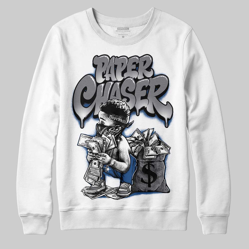 Jordan 9 Retro 'Flint Grey' 2026 DopeSkill Sweatshirt Paper Chaser Boy Graphic Streetwear - White