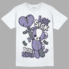 Jordan 5 Retro Low Indigo Haze DopeSkill T-Shirt Love Sick Graphic Streetwear - White