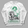 Green Sneakers DopeSkill Long Sleeve T-Shirt Show Me The Money Graphic Streetwear - White