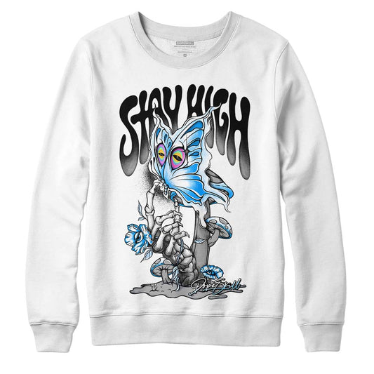 Jordan 6 “Reverse Oreo” DopeSkill Sweatshirt Stay High Graphic Streetwear - White