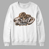 Jordan 3 Retro Palomino DopeSkill Sweatshirt Rare Breed Type Graphic Streetwear - White