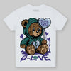 Jordan 5 OG “Grape” DopeSkill Toddler Kids T-shirt Broken Bear Graphic Streetwear - White
