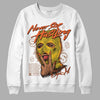 Yellow  Sneakers DopeSkill Sweatshirt Never Stop Hustling Graphic Streetwear - White 