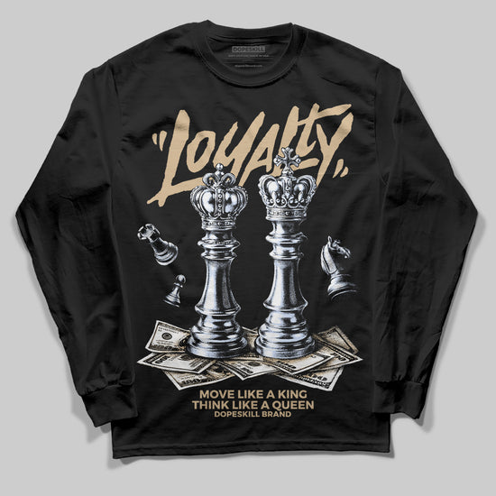 TAN Sneakers DopeSkill Long Sleeve T-Shirt Loyalty Graphic Streetwear - black