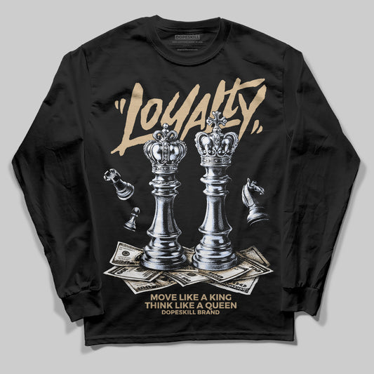 TAN Sneakers DopeSkill Long Sleeve T-Shirt Loyalty Graphic Streetwear - black
