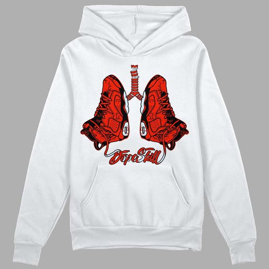 Jordan 6 Retro Toro Bravo DopeSkill Hoodie Sweatshirt Breathe Graphic Streetwear - White