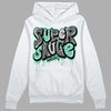 Jordan 3 "Green Glow" DopeSkill Hoodie Sweatshirt Super Sauce Graphic Streetwear - White 