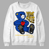 Jordan 14 “Laney” DopeSkill Sweatshirt Love Kills Graphic Streetwear - White