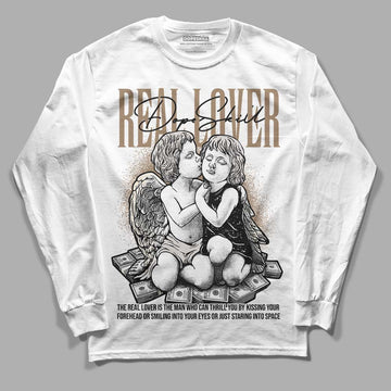 Jordan 5 SE “Sail” DopeSkill Long Sleeve T-Shirt Real Lover Graphic Streetwear - White