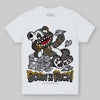 Jordan 4 Retro Cave Stone DopeSkill Toddler Kids T-shirt Born To Be Rich Graphic Streetwear - White  