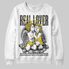 Black Tour Yellow AJ 4 Thunder DopeSkill Sweatshirt Real Lover Graphic