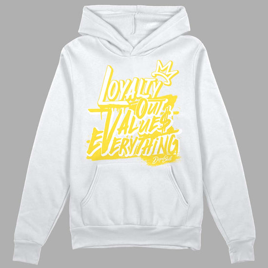 Jordan 11 Low 'Yellow Snakeskin' DopeSkill Hoodie Sweatshirt LOVE Graphic Streetwear - White