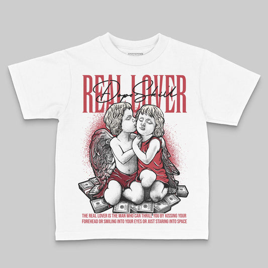 Jordan 4 “Sierra Red" DopeSkill Toddler Kids T-shirt Real Lover Graphic Streetwear - White