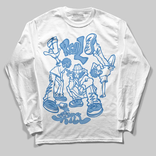 Jordan 12 Retro 'Melo' DopeSkill Long Sleeve T-Shirt Real Y2K Players Graphic Streetwear - White