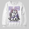 Jordan 11 "Mojave" DopeSkill Sweatshirt Real Lover Graphic Streetwear - White