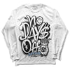 Jordan 6 “Reverse Oreo” DopeSkill Long Sleeve T-Shirt No Days Off Graphic Streetwear - White